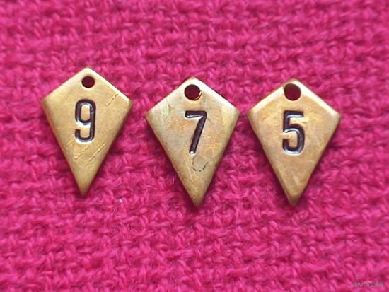 Подвесы к знаку парашютист СССР