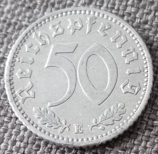 50 рейхспфеннигов 1935 Е