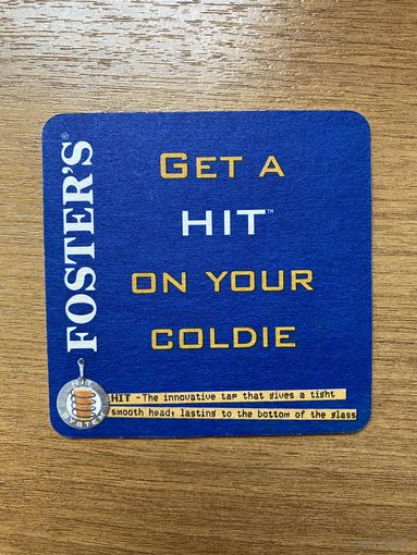 Подставка под пиво Foster's No 8