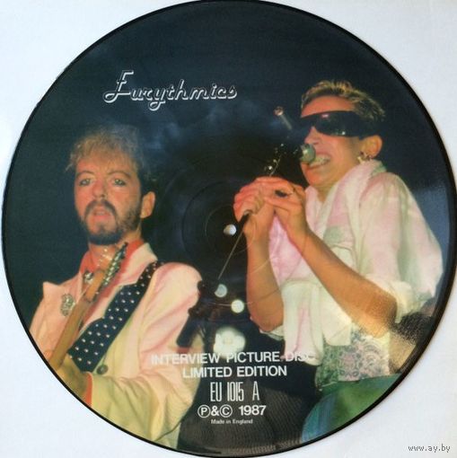 Eurythmics - Interview 1987 EU 1015 Picture Disc UK