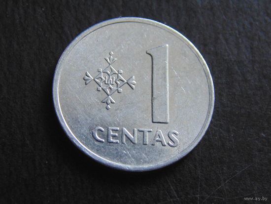 Литва 1 цент 1991 г.