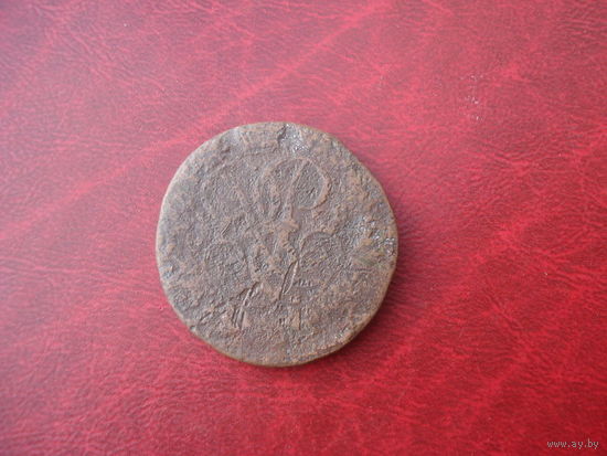 2 Копейки 1758 года Российская Империя (Елизавета Петровна)