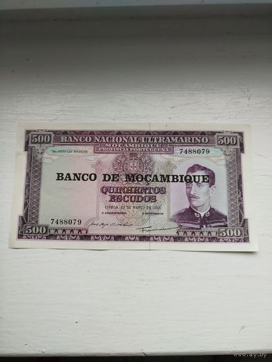 500 эскудо Мозамбик.