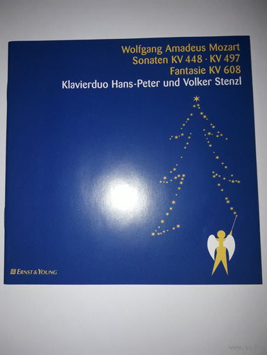 Wolfgang Amadeus Mozart Sonaten KV 448 KV 497 Fantasie KV 608 Klavierduo Hans Peter und Volker Stenzl