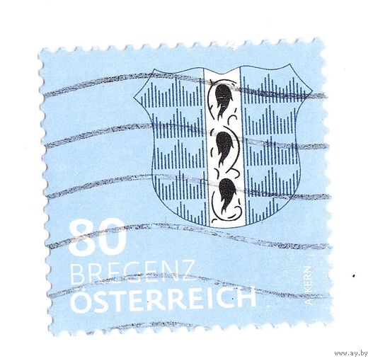 Австрия 2018 год геральдика город Брегенц