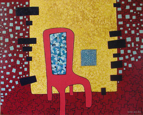 Картина (холст, масло) 80 x 100 см