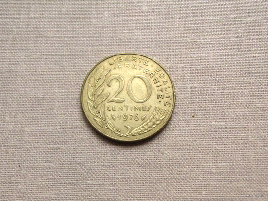 Франция 20 Сантимов 1976