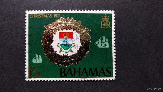 БАГАМЫ\394фе\1971. ГЕРБ. РОЖДЕСТВО