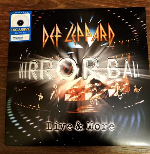 Def Leppard - Mirror Ball 2011 (USA) 3LP с 1 рубля