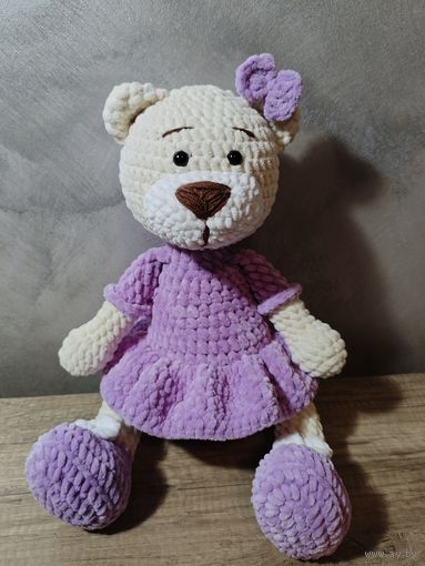 Плюшевая мягкая игрушка амигуруми "Мишка"