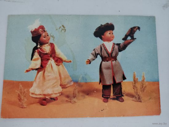 Открытка 1967г. "На охоту", фото Е.Игнатович и В.Монина