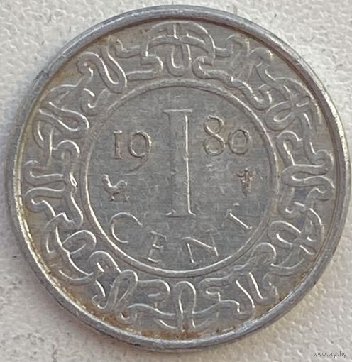Суринам 1 цент 1980 г.