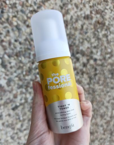 Кислотная пенка для лица Benefit The POREfessional Tight N Toned pore-refining AHA+PHA toning foam 60 ml