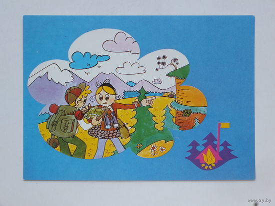 Открытка Чехословакия  1983   10х15 см