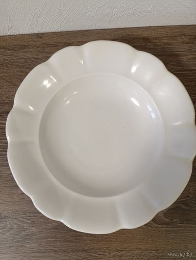 Винтажная суповая тарелка