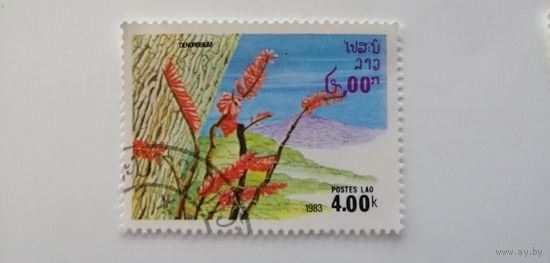 Лаос 1983. Цветы.