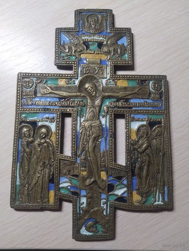 Крест - Распятие Христово с предстоящими.