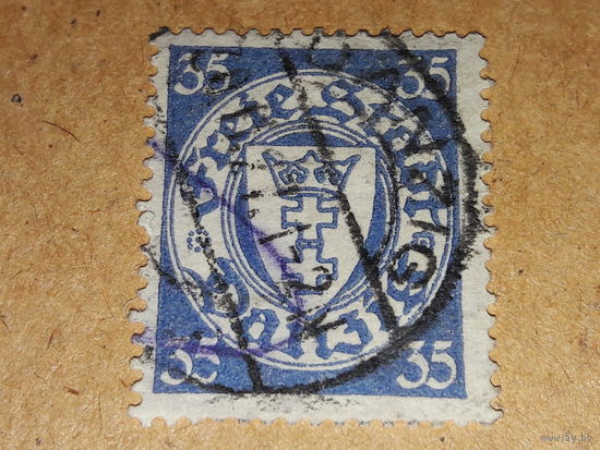 Германия Данциг 1924 Стандарт Герб