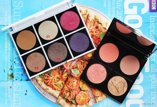 ТЕНИ для век Fashionista Eyeshadow 6 оттенков