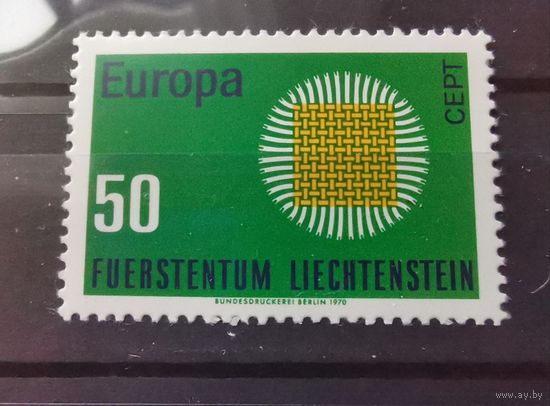 Лихтенштейн 1970г. Марка ЕВРОПА . Марка ЕВРОПА