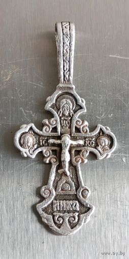 Крест, серебро.