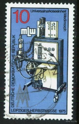 ГЕРМАНИЯ, ГДР - 1975 [Mi. 2076] Гашеная (DDR09)