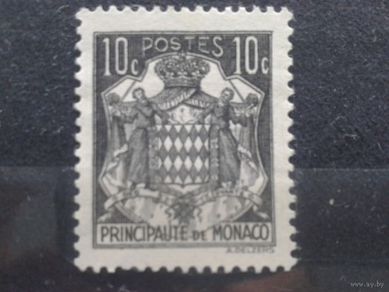 Монако, 1940. Государственный герб*
