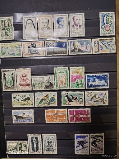 Лот чистых марок Франции