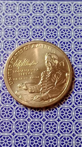 США 1 доллар 2022 Эли Паркер