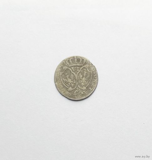 Прусское королевство. Фридрих II. Клеве. Шостак 1757 г.