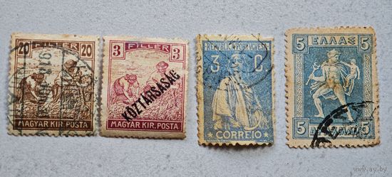 Марки Венгрия Греция Португалия