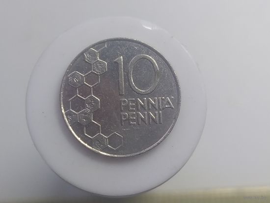 10 пенни Финляндия 2000 год  лот 42