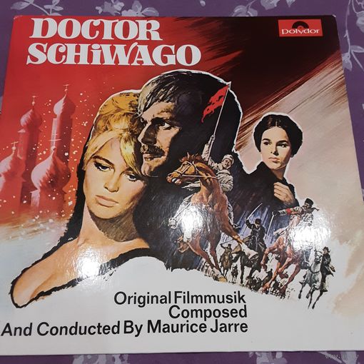MAURICE JARRE - 1965 - DOCTOR SCHIWAGO - ORIGINAL FILMMUSIK (GERMANY) LP