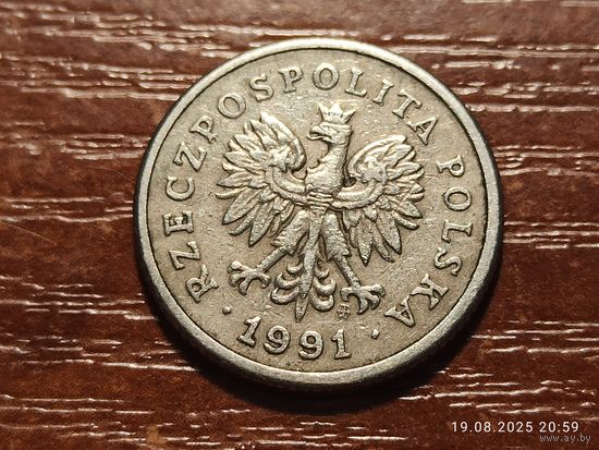 Польша 20 грошей 1991
