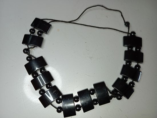 Браслет из натурального Гематита .