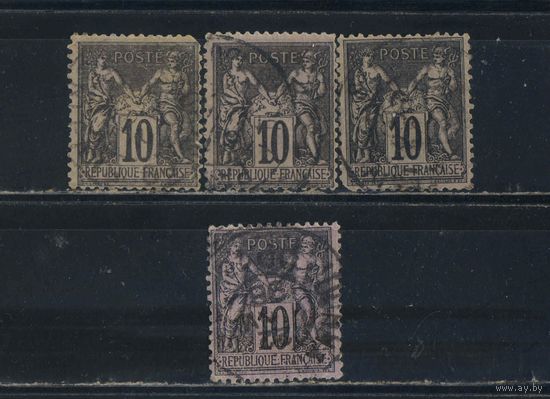 Франция 1877 Вып Мир и Торговля Стандарт #78II