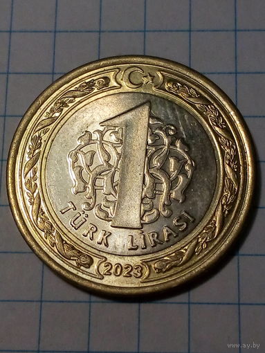 1 лира Турция 2023 год