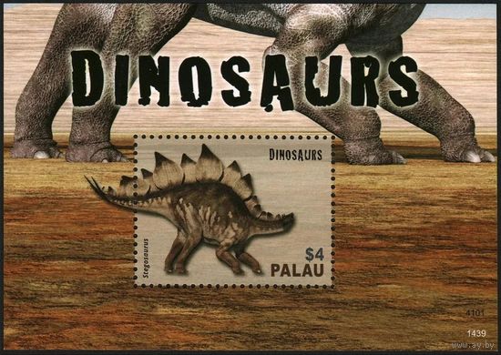 2014 Палау 3601/B325 Динозавры 8,00 евро