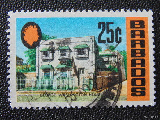 Британский Барбадос 1970 г. Архитектура.