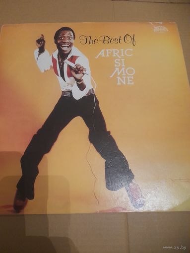 AFRIC SIMONE "THE BEST OF AFRIC SIMONE"  LP 1984 CZECHOSLOVAKIA SUPRAPHON 1113 3508  NM-