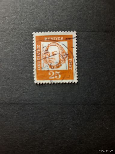 ФРГ. Б.Нойман. 1961г. гашеная
