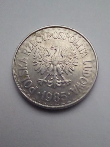 Польша 1 злотый 1985 .(3)