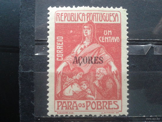 Португалия, Азоры, 1915. Доплатная марка*