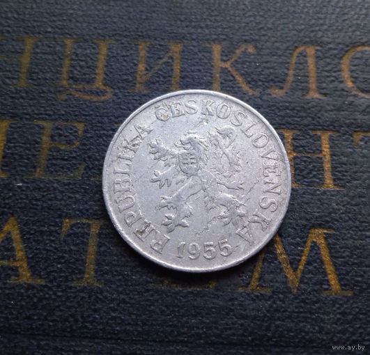 10 геллеров 1955 Чехословакия #01