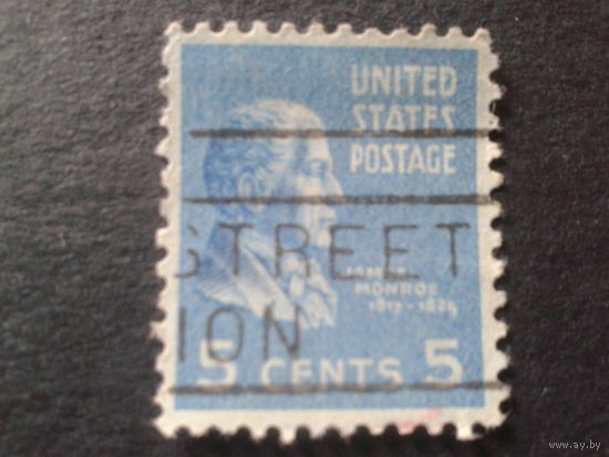 США 1938 Джеймс Монро, 5 президент