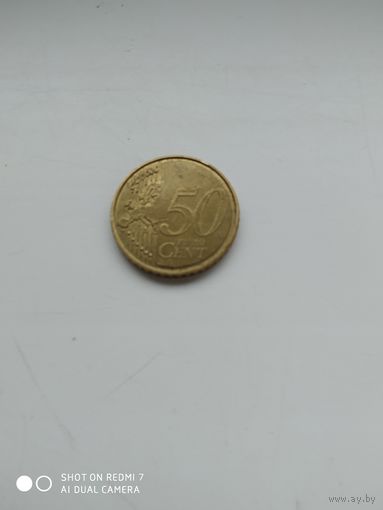 50 евроцентов Мальта, 2008 год из обращения