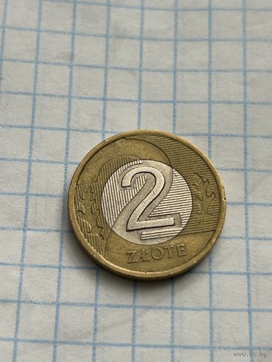 2 злотых 1995 года