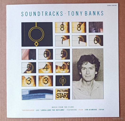 TONY BANKS (GENESIS) - Soundtracks (JAPAN винил LP 1986)