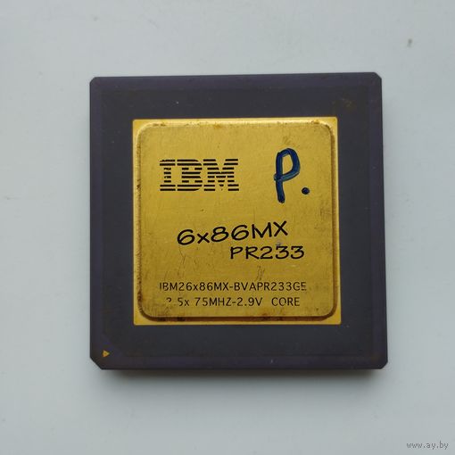 Керамический Ретро процессор IBM 6x86MX PR233 IBM26x86MX-BVAPR233GE.