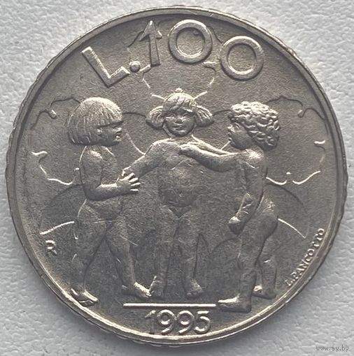 Сан-Марино 100 лир 1995 г.